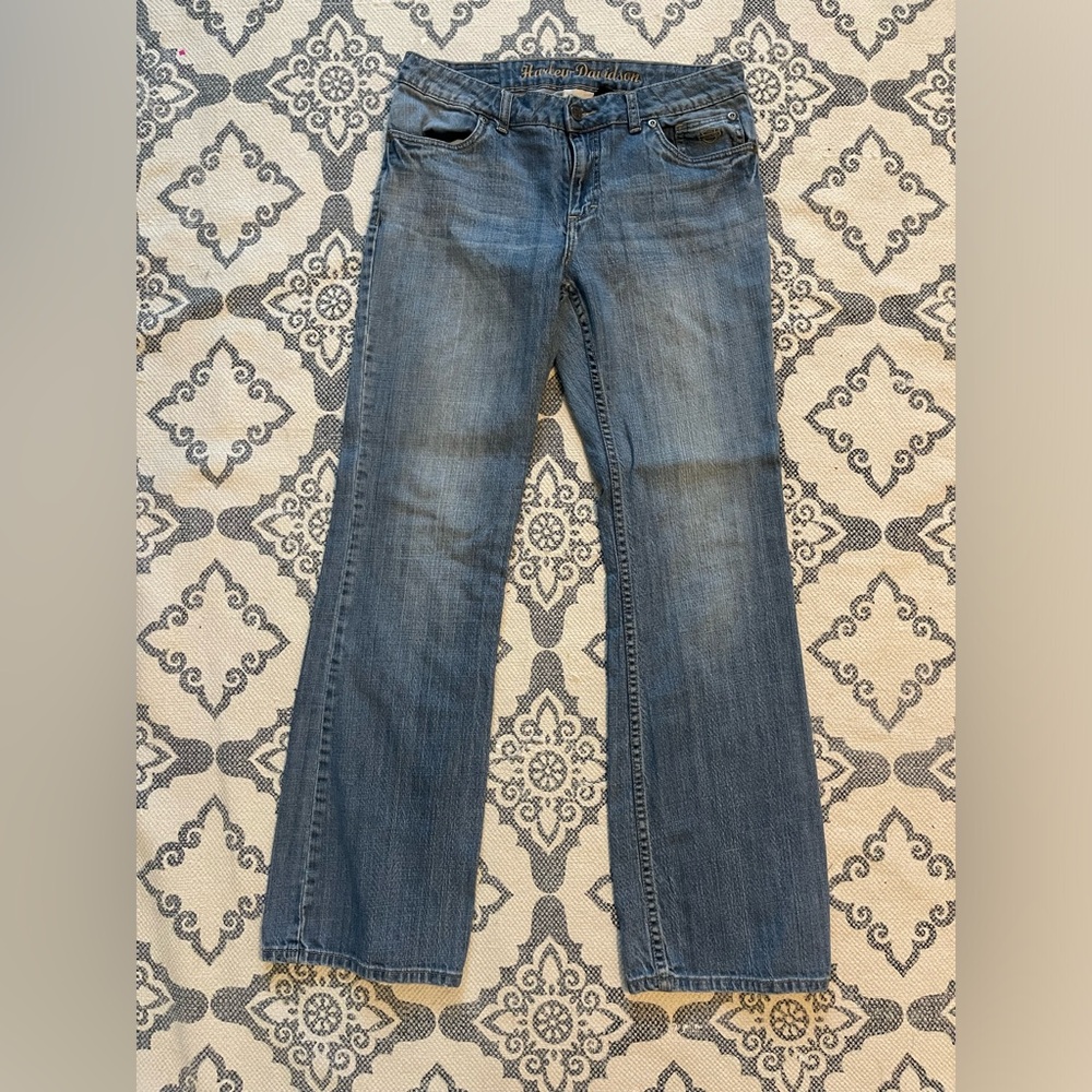 Harley Davidson Denim Tall Size